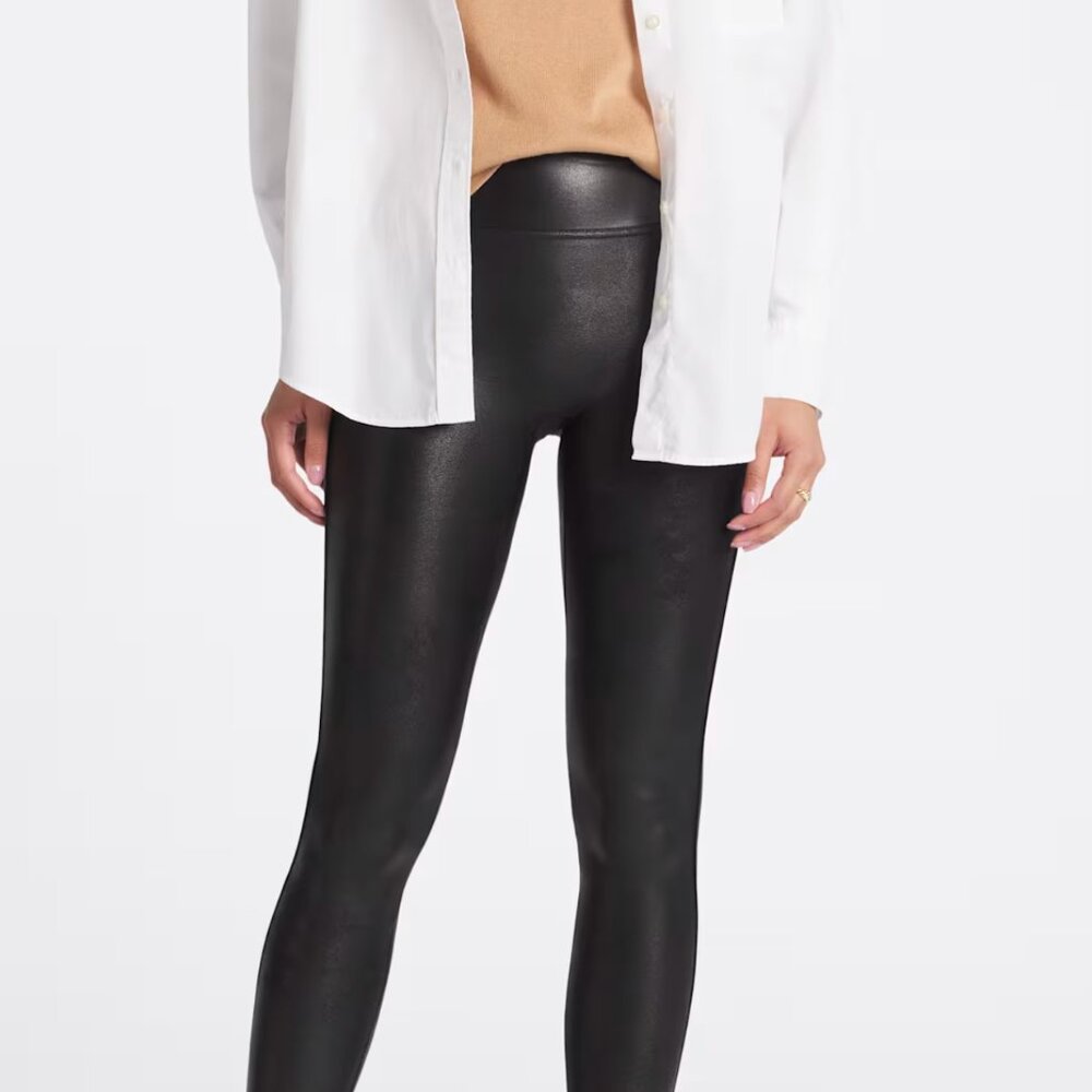 Spanx Faux Leather Leggings